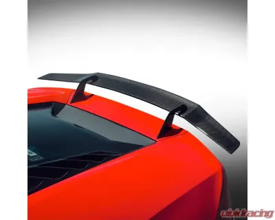 Vorsteiner Verona Edizione Aero Wing Blade w/ Aluminum Uprights Glossy Carbon Fiber PP 2x2 Lamborghini Huracan 2015-2019 - 0902LOV