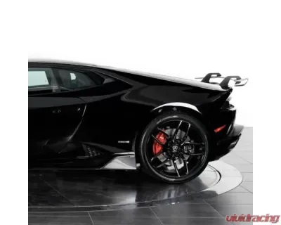 Vorsteiner Verona Edizione Aero Wing Blade w/ Aluminum Uprights Glossy Carbon Fiber PP 2x2 Lamborghini Huracan 2015-2019 - 0902LOV