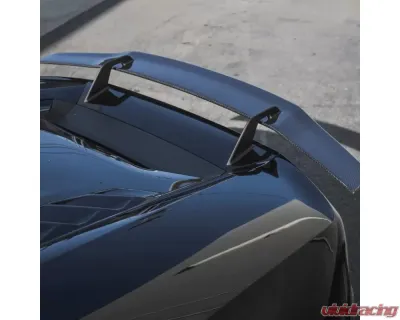 Vorsteiner Verona Edizione Aero Wing Blade w/ Aluminum Uprights Glossy Carbon Fiber PP 2x2 Lamborghini Huracan 2015-2019 - 0902LOV