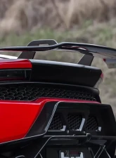 Vorsteiner Verona Edizione Aero Wing Blade w/ Aluminum Uprights Glossy Carbon Fiber PP 2x2 Lamborghini Huracan 2015-2019                                     - 0902LOV - Image 8