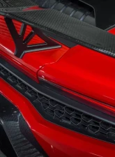 Vorsteiner Novara Edizione Carbon Fiber Aero Wing Blade with Aluminum Uprights Lamborghini Huracan 2015-2019                                     - 0930LOV - Image 4