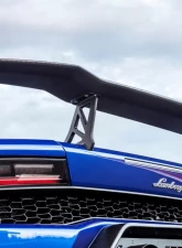 Vorsteiner Novara Edizione Carbon Fiber Aero Wing Blade with Aluminum Uprights Lamborghini Huracan 2015-2019                                     - 0930LOV - Image 7