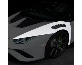 Vorsteiner Novara Edizione Carbon Fiber Aero Front Fenders w/ Integrated Vents & Splash Shields Lamborghini Huracan 2015-2019