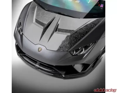 Vorsteiner Vincenzo Edizione Aero Bonnet Carbon Matrix PP Glossy Lamborghini Huracan Performante | Huracan EVO 2017+ - 1010LOV