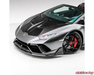 Vorsteiner Vincenzo Edizione Aero Bonnet Carbon Matrix PP Glossy Lamborghini Huracan Performante | Huracan EVO 2017+ - 1010LOV