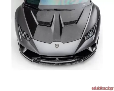 Vorsteiner Vincenzo Edizione Aero Bonnet Carbon Matrix PP Glossy Lamborghini Huracan Performante | Huracan EVO 2017+ - 1010LOV