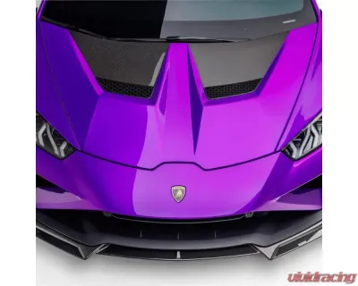 Vorsteiner Vincenzo Edizione Aero Carbon Fiber Bonnet PP 2X2 PP Glossy Lamborghini Huracan 2015+ - 1013LOV