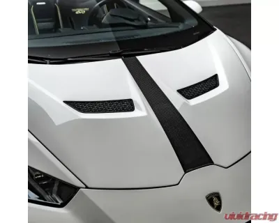 Vorsteiner Vincenzo Edizione Aero Carbon Fiber Bonnet PP 2X2 PP Glossy Lamborghini Huracan 2015+ - 1013LOV