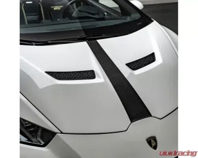 Vorsteiner 2x2 Glossy Carbon Fiber PP Bottom with Aero Bonnet Primered Top Lamborghini Huracan Performante Vicenza Edizione Program 2017-2019 - 1014LOV