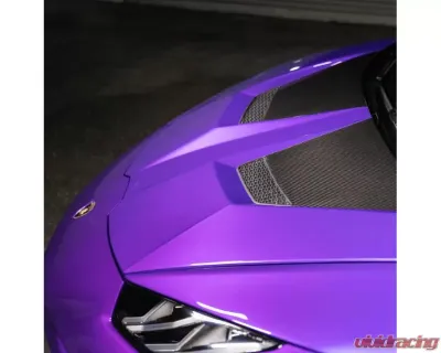 Vorsteiner 2x2 Glossy Carbon Fiber PP Bottom with Aero Bonnet Primered Top Lamborghini Huracan Performante Vicenza Edizione Program 2017-2019 - 1014LOV