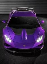 Vorsteiner 2x2 Glossy Carbon Fiber PP Bottom with Aero Bonnet Primered Top Lamborghini Huracan Performante Vicenza Edizione Program 2017-2019                                     - 1014LOV - Image 6