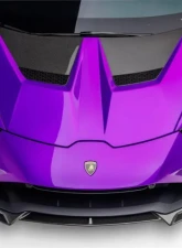 Vorsteiner 2x2 Glossy Carbon Fiber PP Bottom with Aero Bonnet Primered Top Lamborghini Huracan Performante Vicenza Edizione Program 2017-2019                                     - 1014LOV - Image 11