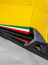 Vorsteiner Vincenzo Edizione Carbon Matrix PP Glossy Aero Side Blades Lamborghini Huracan Performante | Huracan EVO 2017+                                     - 1030LOV - Image 10