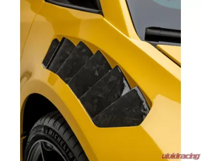 Vorsteiner Vincenzo Edizione Aero Carbon Matrix Front Fenders w/ Integrated Vents & Splash Sheilds Lamborghini Huracan Performante | Huracan EVO 2017+ - 1040LOV