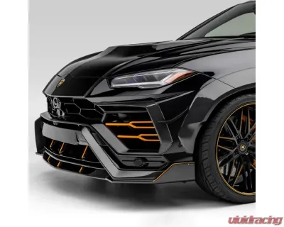 Vorsteiner Rampante Edizione Glossy Carbon Fiber PP 2x2 Aero Bonnet Lamborghini Urus 2018-2023 - 2010LOV
