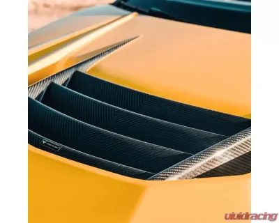 Vorsteiner Rampante Edizione Glossy Carbon Fiber PP 2x2 Aero Bonnet Lamborghini Urus 2018-2023 - 2010LOV