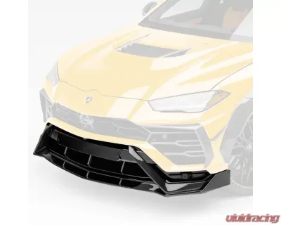 Vorsteiner Rampante Edizione Glossy Carbon Fiber PP 2x2 Aero Front Spoiler Lamborghini Urus 2018-2023 - 2020LOV