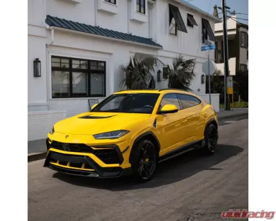 Vorsteiner Rampante Edizione Glossy Carbon Fiber PP 2x2 Aero Front Spoiler Lamborghini Urus 2018-2023 - 2020LOV