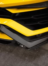 Vorsteiner Rampante Edizione Glossy Carbon Fiber PP 2x2 Aero Front Spoiler Lamborghini Urus 2018-2023                                     - 2020LOV - Image 4