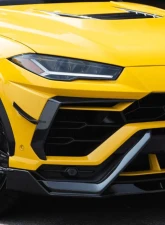 Vorsteiner Rampante Edizione Glossy Carbon Fiber PP 2x2 Aero Front Spoiler Lamborghini Urus 2018-2023                                     - 2020LOV - Image 5