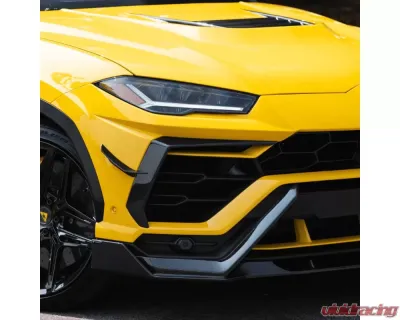 Vorsteiner Rampante Edizione Glossy Carbon Fiber PP 2x2 Aero Front Spoiler Lamborghini Urus 2018-2023 - 2020LOV
