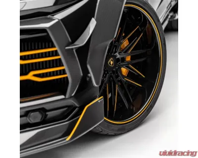 Vorsteiner Rampante Edizione Glossy Carbon Fiber PP 2x2 Aero Front Spoiler Lamborghini Urus 2018-2023 - 2020LOV