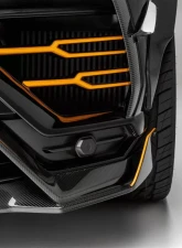 Vorsteiner Rampante Edizione Glossy Carbon Fiber PP 2x2 Aero Front Spoiler Lamborghini Urus 2018-2023                                     - 2020LOV - Image 10