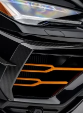 Vorsteiner Rampante Edizione Glossy Carbon Fiber PP 2x2 Aero Front Airducts Lamborghini Urus 2018-2023                                     - 2025LOV - Image 3