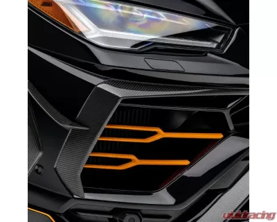 Vorsteiner Rampante Edizione Glossy Carbon Fiber PP 2x2 Aero Front Airducts Lamborghini Urus 2018-2023 - 2025LOV