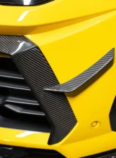 Vorsteiner Performante Edizione Carbon Fiber PP 2x2 Glossy Aero Canards Lamborghini Urus 2023+                                     - 2027LOV - Image 2