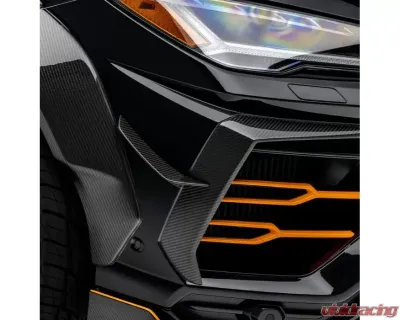Vorsteiner Performante Edizione Carbon Fiber PP 2x2 Glossy Aero Canards Lamborghini Urus 2023+ - 2027LOV