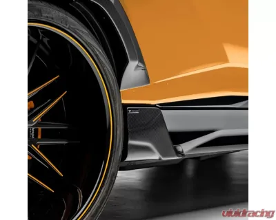 Vorsteiner Rampante Edizione Glossy Carbon Fiber PP 2x2 Aero Side Blades Lamborghini Urus 2018-2023 - 2030LOV