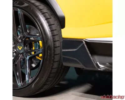 Vorsteiner Rampante Edizione Glossy Carbon Fiber PP 2x2 Aero Side Blades Lamborghini Urus 2018-2023 - 2030LOV