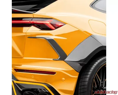 Vorsteiner Rampante Edizione Glossy Carbon Fiber PP 2x2 Aero Rear Air Ducts Lamborghini Urus 2018-2023 - 2055LOV