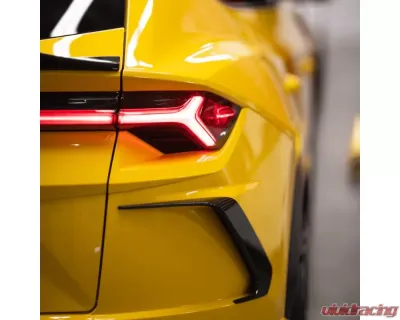 Vorsteiner Rampante Edizione Glossy Carbon Fiber PP 2x2 Aero Rear Air Ducts Lamborghini Urus 2018-2023 - 2055LOV