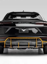 Vorsteiner Rampante Edizione Glossy Carbon Fiber PP 2x2 Aero Roof Spoiler Lamborghini Urus 2018-2023                                     - 2080LOV - Image 9