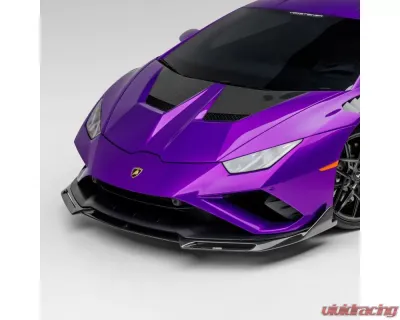Vorsteiner Monza Edizione Glossy Carbon Fiber PP 2x2 Front Spoiler Lamborghini Huracan EVO 2WD 2019+ - 3030LOV