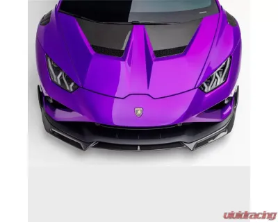 Vorsteiner Monza Edizione Glossy Carbon Fiber PP 2x2 Front Spoiler Lamborghini Huracan EVO 2WD 2019+ - 3030LOV