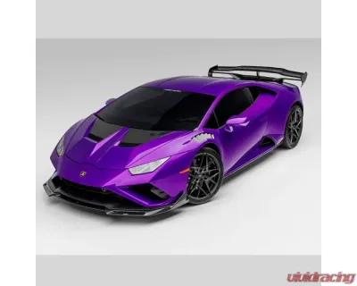 Vorsteiner Monza Edizione Glossy Carbon Fiber PP 2x2 Front Spoiler Lamborghini Huracan EVO 2WD 2019+ - 3030LOV