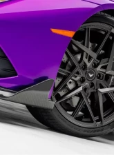 Vorsteiner Monza Edizione Glossy Carbon Fiber PP 2x2 Front Spoiler Lamborghini Huracan EVO 2WD 2019+                                     - 3030LOV - Image 6