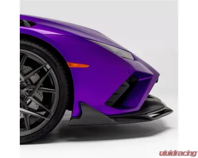 Vorsteiner Monza Edizione Glossy Carbon Fiber PP 2x2 Front Spoiler Lamborghini Huracan EVO 2WD 2019+ - 3030LOV