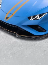 Vorsteiner Monza Edizione Carbon Matrix Front Spoiler Lamborghini Huracan EVO RWD Only 2019+                                     - 3035LOV - Image 2