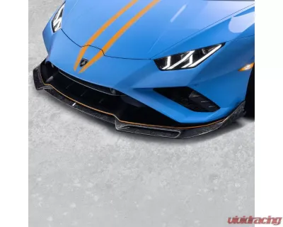 Vorsteiner Monza Edizione Carbon Matrix Front Spoiler Lamborghini Huracan EVO RWD Only 2019+ - 3035LOV