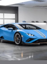 Vorsteiner Monza Edizione Carbon Matrix Front Spoiler Lamborghini Huracan EVO RWD Only 2019+                                     - 3035LOV - Image 3