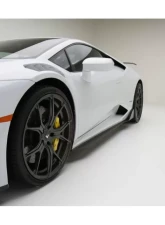 Vorsteiner 2x2 Glossy Carbon Fiber PP Aero Side Blades Lamborghini Huracan Monza Evo Edizione Aero Program 2019+                                     - 3040LOV - Image 2
