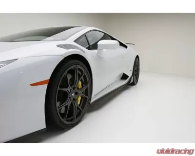 Vorsteiner 2x2 Glossy Carbon Fiber PP Aero Side Blades Lamborghini Huracan Monza Evo Edizione Aero Program 2019+ - 3040LOV