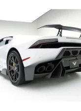 Vorsteiner 2x2 Glossy Carbon Fiber PP Aero Side Blades Lamborghini Huracan Monza Evo Edizione Aero Program 2019+                                     - 3040LOV - Image 3