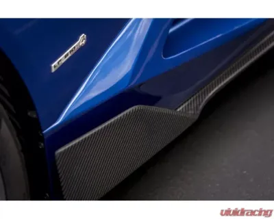 Vorsteiner 2x2 Glossy Carbon Fiber PP Aero Side Blades Lamborghini Huracan Monza Evo Edizione Aero Program 2019+ - 3040LOV