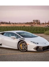 Vorsteiner 2x2 Glossy Carbon Fiber PP Aero Side Blades Lamborghini Huracan Monza Evo Edizione Aero Program 2019+                                     - 3040LOV - Image 6
