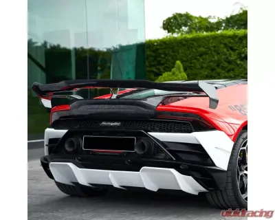 Vorsteiner Monza Edizione Matrix Carbon Fibre Rear Wing w/ Integrated Decklid Lamborghini Huracan | Huracan EVO 2015+ - 3075LOV